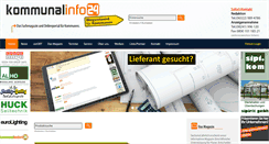 Desktop Screenshot of kommunalinfo24.de